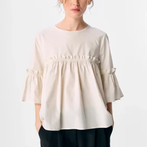 HOPE COUP TOP - Sable blanc