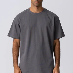 Lourd Oversized T-shirt - gris foncé
