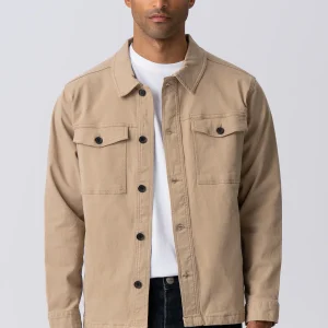 Twill Overshirt - Sable foncé