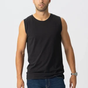 Tee sans manches - noir