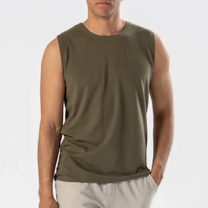 Tee sans manches - Olive