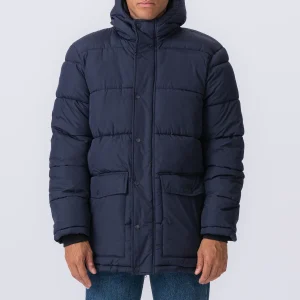 Longue veste bouffante - Marine