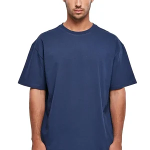 Lourd Oversized T-shirt - bleu foncé