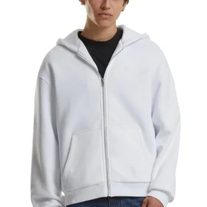 Hoodie zip tous les jours - blanc
