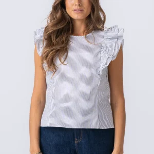 Aila Top - Blanche-Neige / Noir