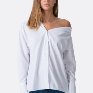 Serena Oversized Chemise - blanc