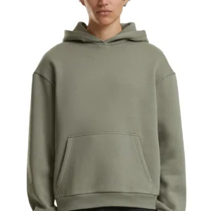 Sweat à capuche quotidien - Olive pâle