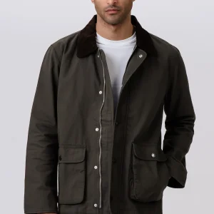 Veste en serre - Olive foncée