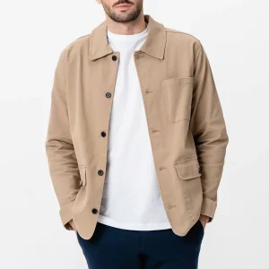 Veste de chemise à serre - Sable foncé