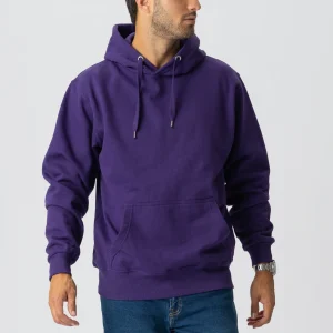 Sweat à capuche de base - violet