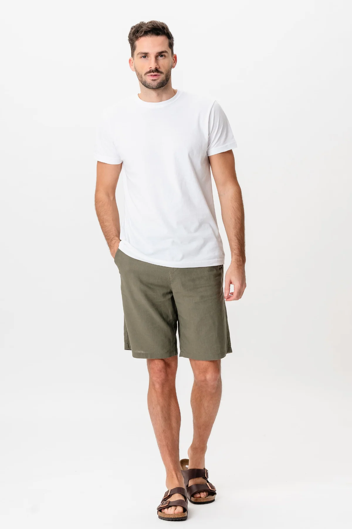 Lin Shorts - Armée – Image 4