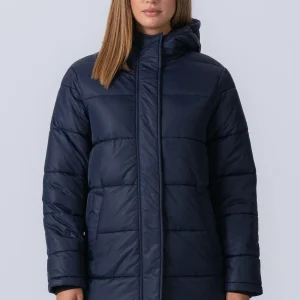 Longue veste bouffante - Marine