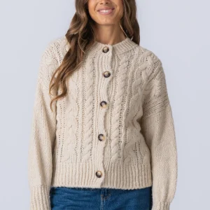 Bouton Tricot - Blanc