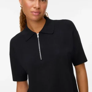 Gold 2/4 Poloneck Pullover - noir