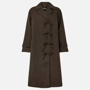 Agnes Tie Trenchcoat - Delicioso