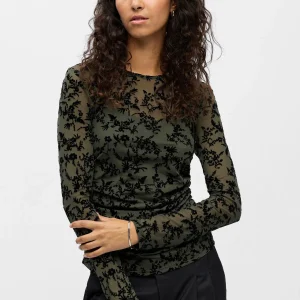 Adeline Top - Kambaba Black