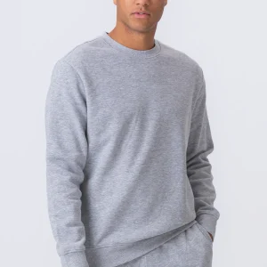 Col rond essentiel - Gris Mélange