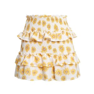 Mini-Jupe Taille Haute