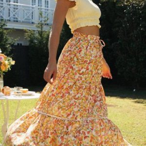 Longue Jupe De Vacances