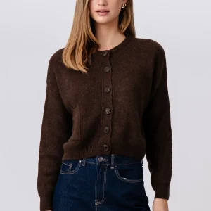 Cardigan Angélique - Marron