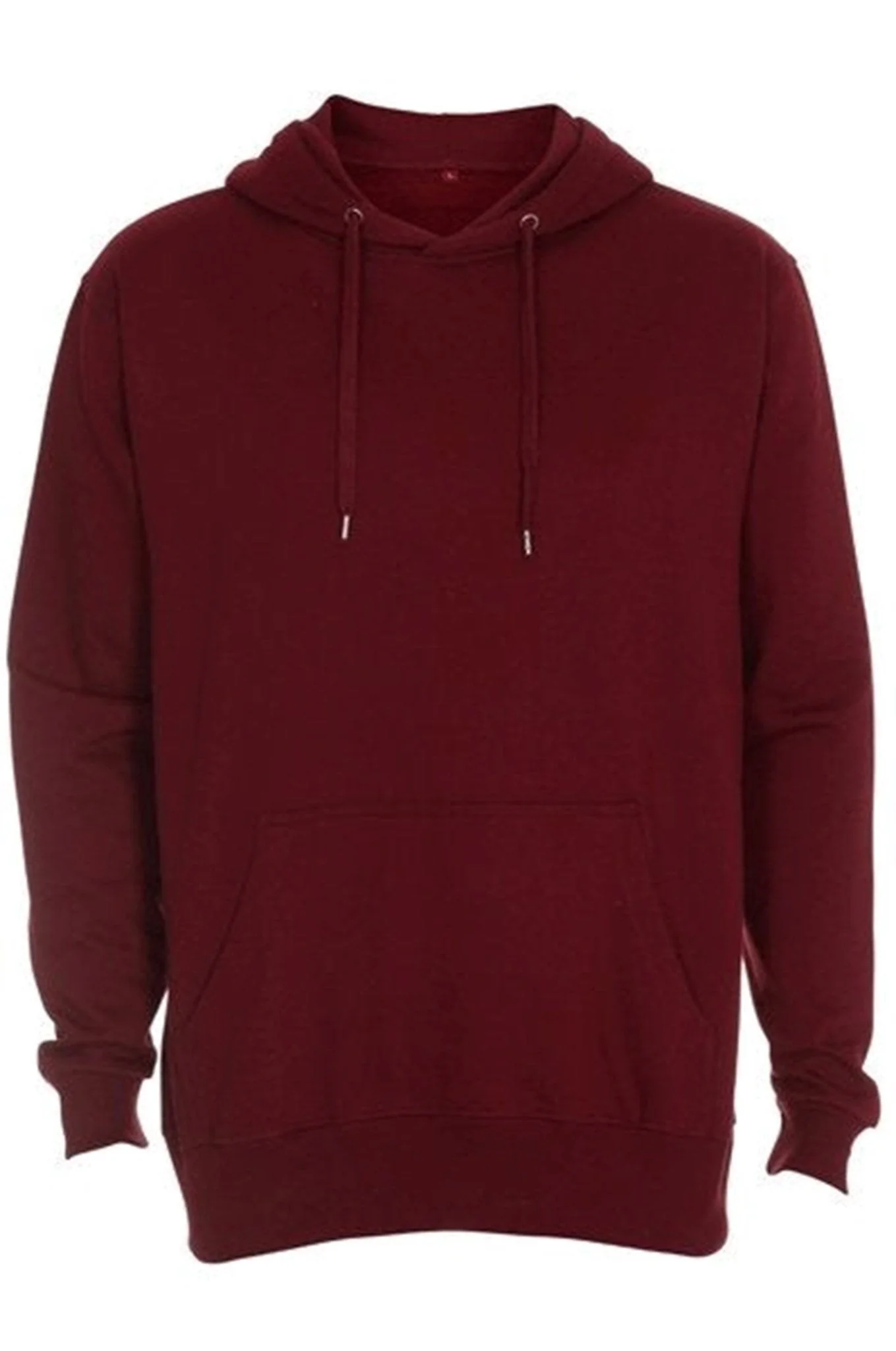 Sweat à capuche de base - rouge bordeaux – Image 4