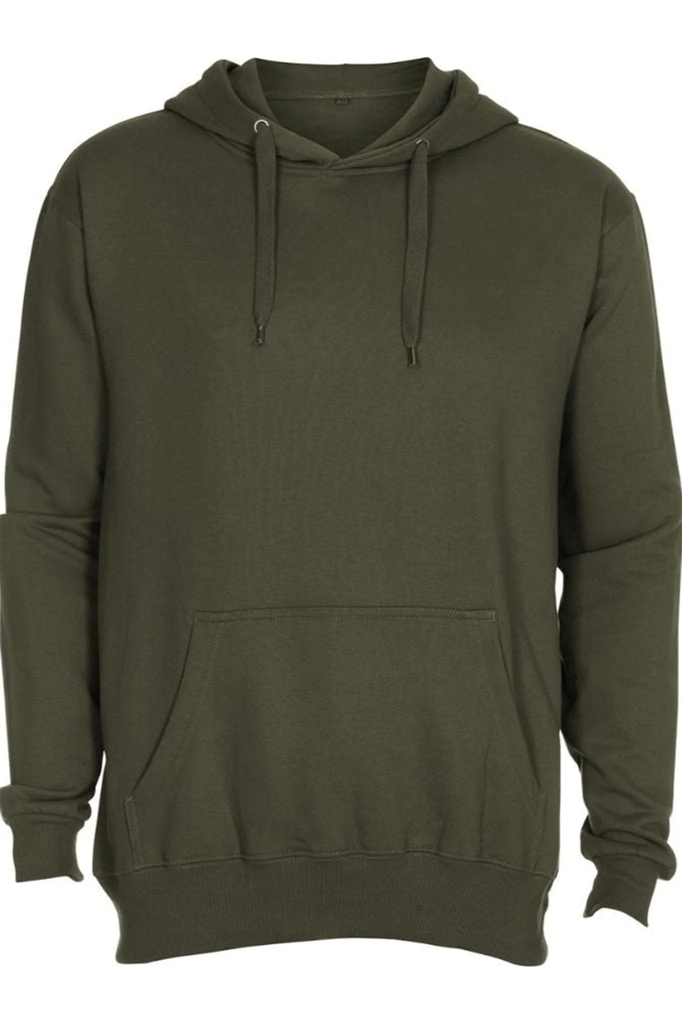 Oversized Sweat à capuche - Olive – Image 4