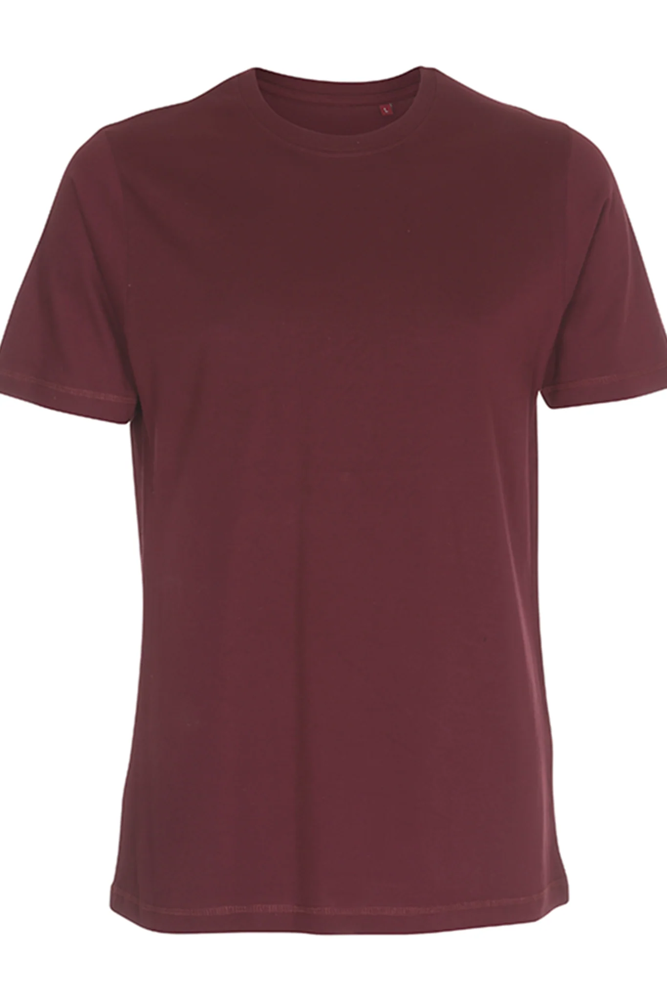 Boyfriend Tee - Bourgogne Red – Image 4