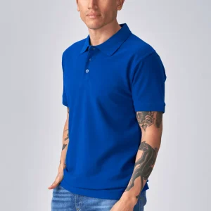 Basic Polo - Bleu
