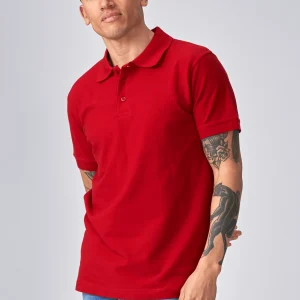 Basic Polo - Rouge