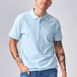 Basic Polo - Bleu clair