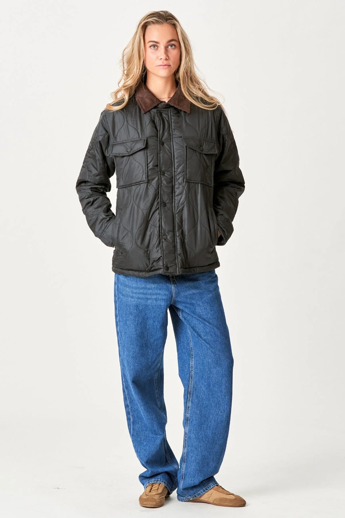 Jacket Ella Quilt - Black – Image 5