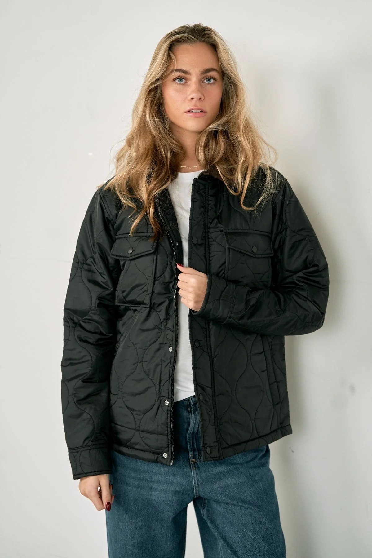 Jacket Ella Quilt - Black – Image 4