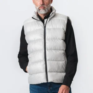 Gilet en puffer - sable