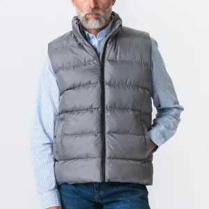 Gilet en pucerse - gris