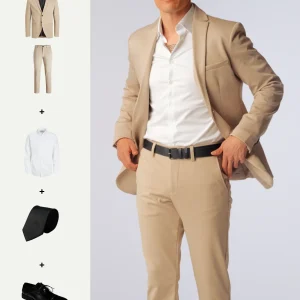 The Original Performance Costume (Vaisselle) + Chemise, Cravate et Chaussures James - Forfait