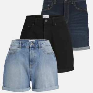 Denim Shorts - Forme de package (3 pc)