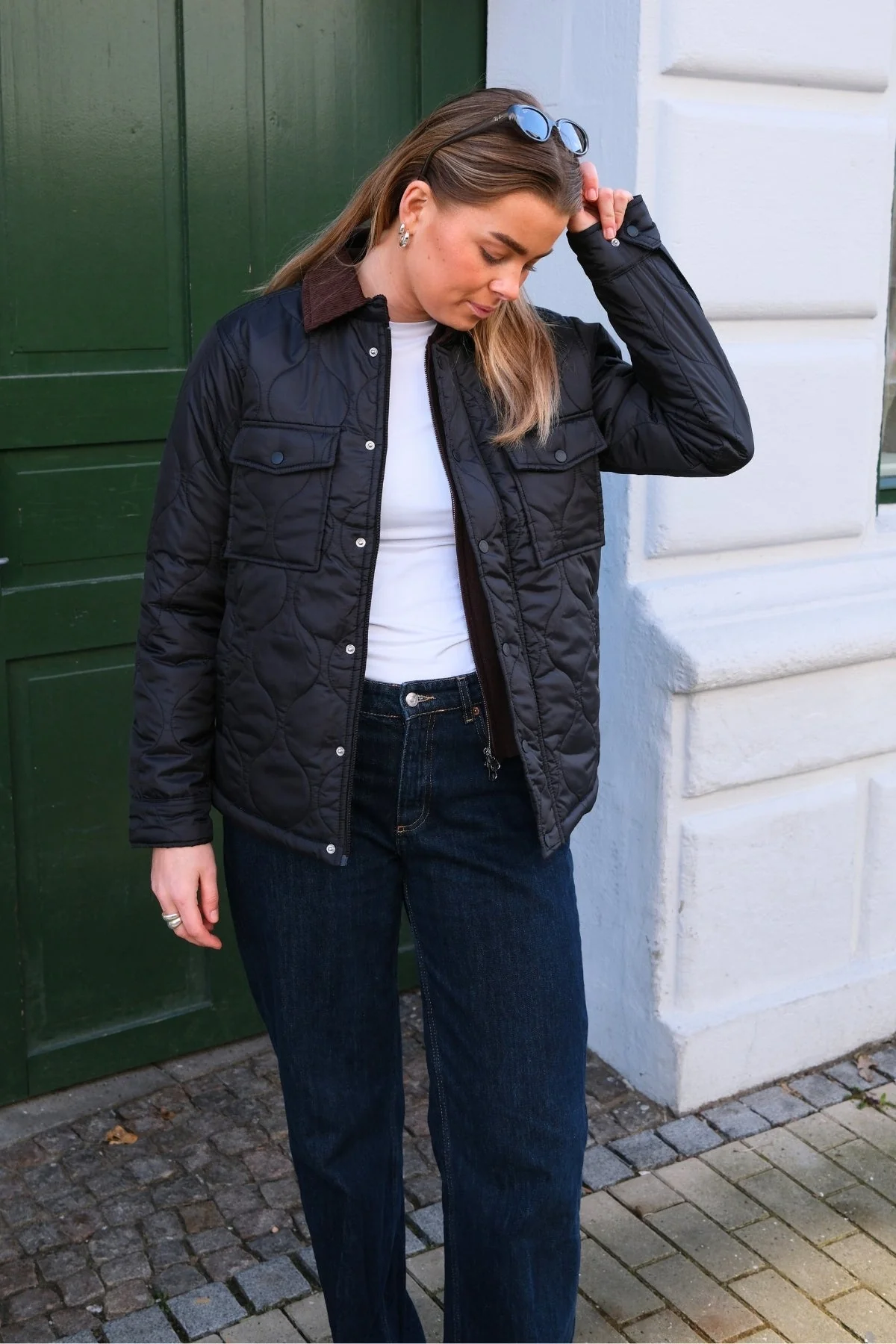 Jacket Ella Quilt - Black – Image 3