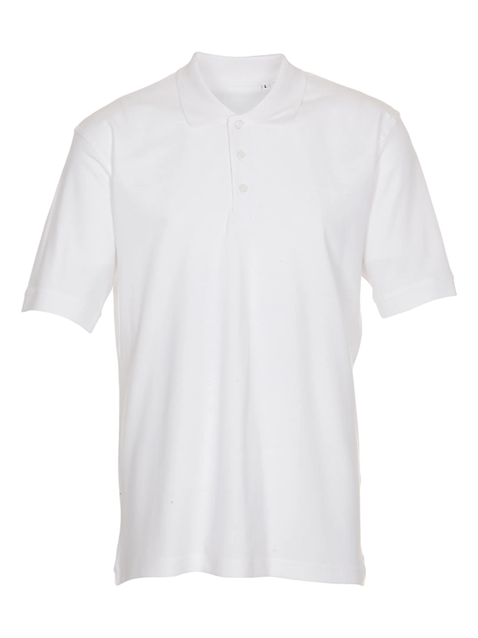 Basic Polo - Blanc – Image 4