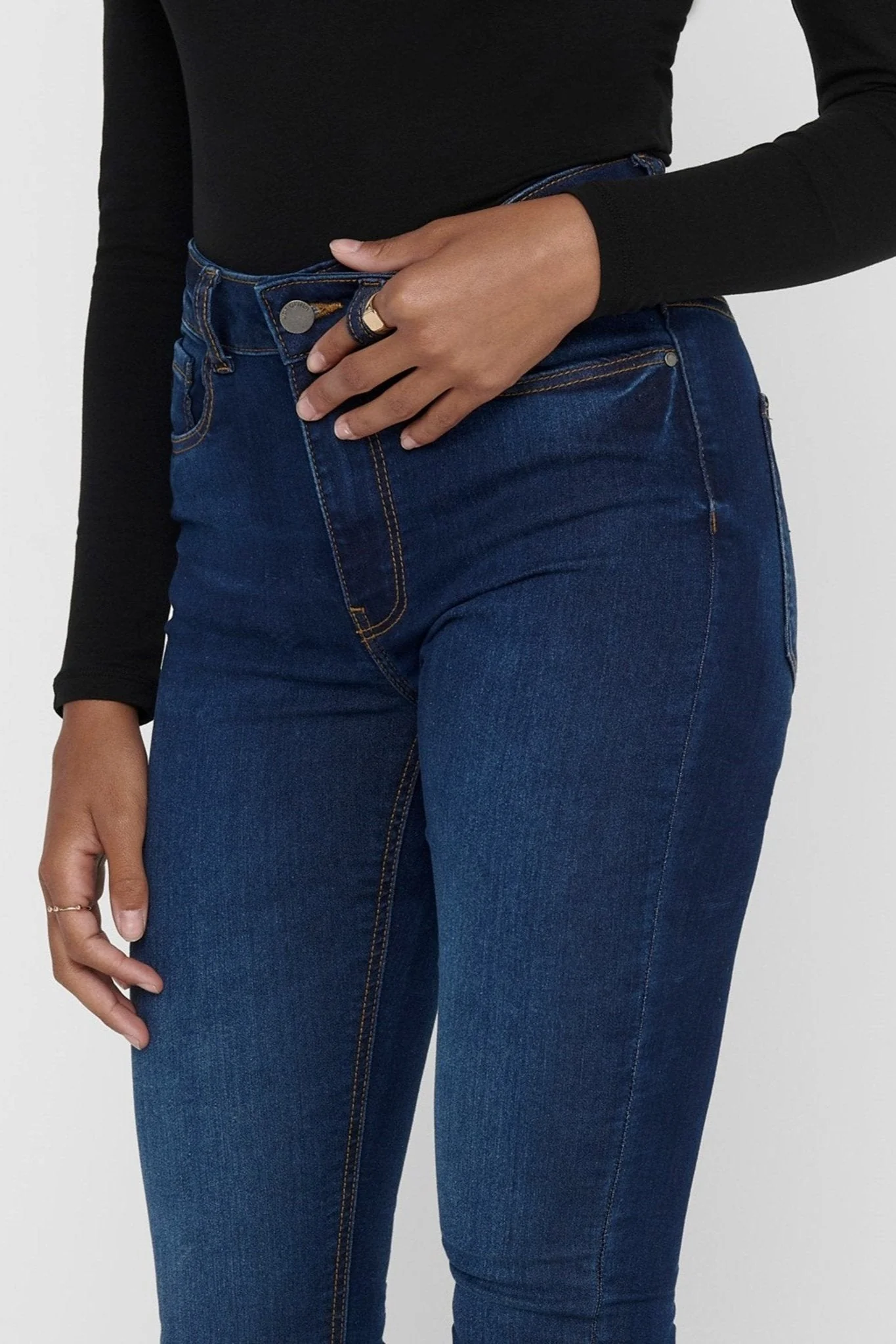 Jeans de performance - Blue Denim (High-Waist) – Image 5
