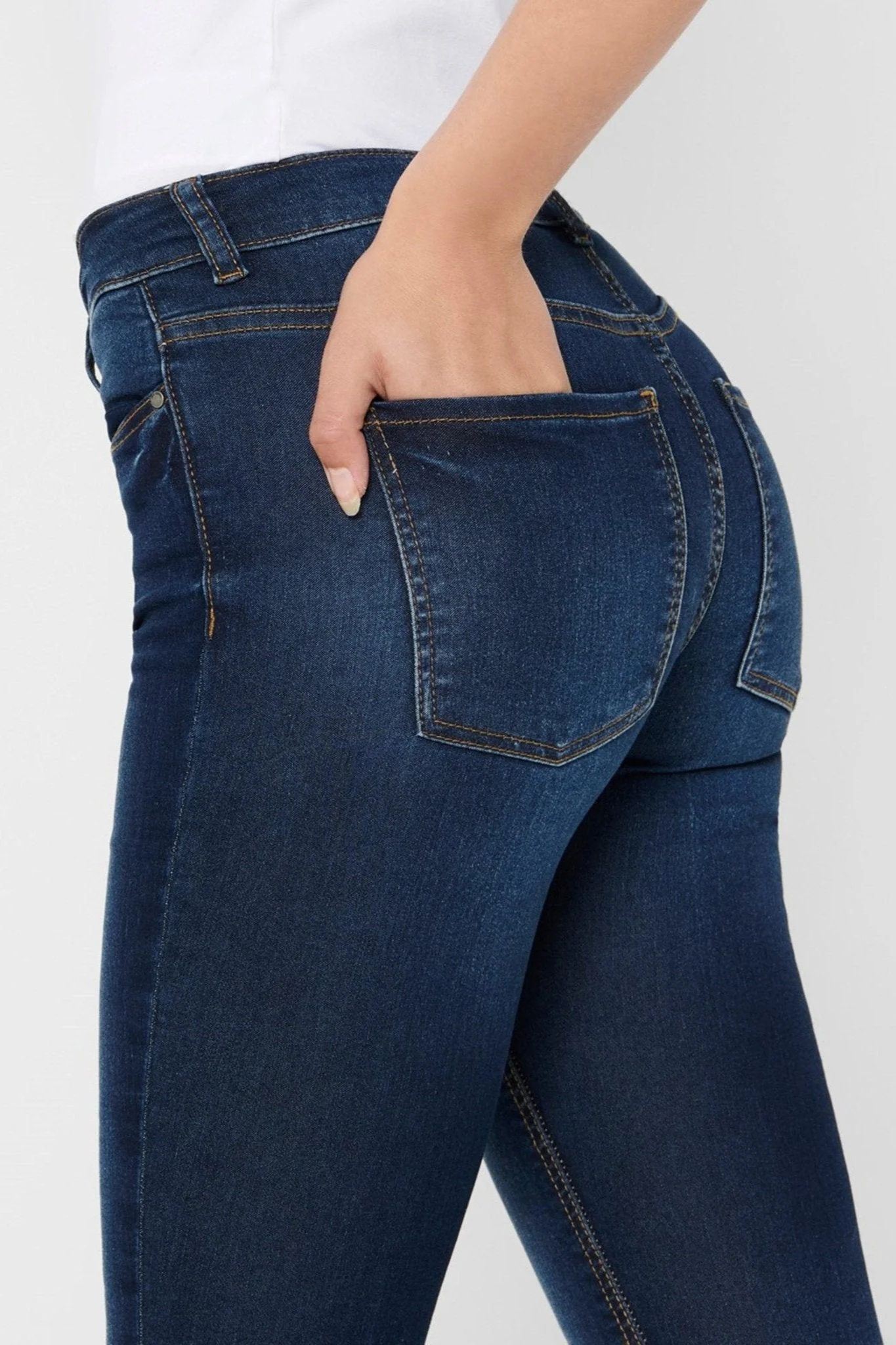 Jeans de performance - Blue Denim (Mid-Waist) – Image 2