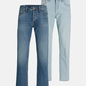 Jeans ajustés détendus - Forme de package (2 pcs.)