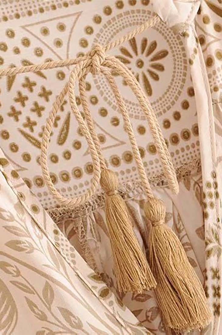 Robe Bohème Ecru en Dentelle – Amandine – Image 6