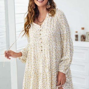 Robe Chemise Bohème – Oriane