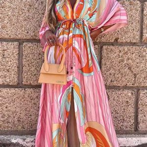 Robe d’Été Longue Bohème – Candice