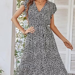 Robe Bohème Chic Rose Poudre – Claire