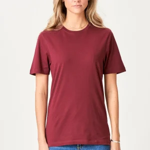 Boyfriend Tee - Bourgogne Red