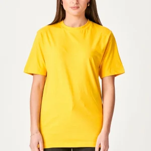 T-shirt surdimensionné - Jaune