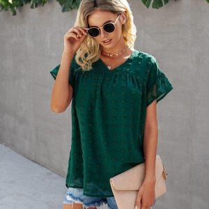 Tunique Bohème Verte