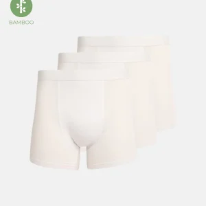 Performance Trunks Bamboo 3-pack - blanc