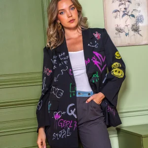 Blazer oversize graffitis Michelle